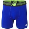 New Balance Men’s Performance Boxer Briefs with Fly, Breathable Stretch Underwear, Moisture Wicking, Soft Waistband (3 Pack)(Team Royal/Lead/Bolt)