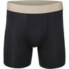 New Balance Men’s Ultra Smooth Microfiber Lightweight Breathable Performance Boxer Brief Underwear (4 Pack)(Black/Black/Black/Black)