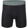 New Balance Men’s Ultra Smooth Microfiber Lightweight Breathable Performance Boxer Brief Underwear (4 Pack)(Black/Black/Black/Black)