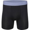 New Balance Men’s Ultra Smooth Microfiber Lightweight Breathable Performance Boxer Brief Underwear (4 Pack)(Black/Black/Black/Black)