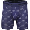 New Balance Men’s Ultra Smooth Microfiber Lightweight Breathable Performance Boxer Brief Underwear (4 Pack)(Navy/Dream State/Dusk Shower/Slate Grey)