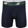 New Balance Men’s Ultra Soft Performance 6″ Boxer Briefs with No Fly (3 Pack)(Black/Pigment/Prism Purple Camo)