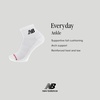 New Balance Unisex Adult Everyday Crew & Ankle Socks – 6 Pairs – Cushioned Durable Reinforcement(Ankle – White Assorted)