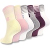 New Balance Unisex Adult Performance Cushioned Ankle Socks – 6 Pairs – Moisture Wicking(Pink Assorted)