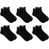 New Balance Unisex Adult Performance Cushioned Low Cut Socks – 6 & 12 Pairs – Moisture Wicking(Black (6 Pairs))