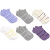 New Balance Unisex Adult Performance Cushioned No Show Socks – 6 & 12 Pairs – Moisture Wicking(Light Blue Assorted (6 Pairs))