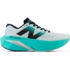 New Balance Women’s FuelCell Supercomp Trainer V3 | Road Running Shoes(White/Cyber Jade/Silver Metallic)