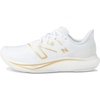 New Balance Women’s Fuelcell Rebel V3 Shoes(White/Gold Metallic/Light Gold Metallic)