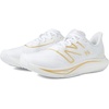 New Balance Women’s Fuelcell Rebel V3 Shoes(White/Gold Metallic/Light Gold Metallic)