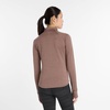 New Balance womens Athletics Heat Grid 1/2 Zip(Earth Shadow Heather)