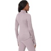 New Balance womens Athletics Heat Grid 1/2 Zip(Ice Wine Heather)