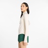 New Balance womens Athletics Heat Grid 1/2 Zip(Linen Heather)