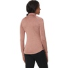 New Balance womens Athletics Heat Grid 1/2 Zip(Sparrow Heather)