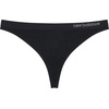 New Balance womens Ultra Comfort Performance Seamless Thong Underwear (3 Pack) Thong Panties(Black/Black/Black)
