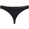 New Balance womens Ultra Comfort Performance Seamless Thong Underwear (3 Pack) Thong Panties(Nude/Black/Hirise)