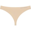 New Balance womens Ultra Comfort Performance Seamless Thong Underwear (3 Pack) Thong Panties(Nude/Black/Hirise)