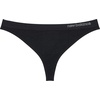 New Balance womens Ultra Comfort Performance Seamless Thong Underwear (3 Pack) Thong Panties(Violet Tulip/Crown Jewel/Black)
