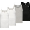 White/Light Heather Grey/Black/White