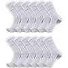 White (12 Pairs)