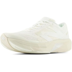 New Balance Men’s FuelCell Rebel V4 Running Shoes | Road Running Shoes(White/Linen/Sea Salt)