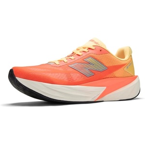 New Balance Men’s FuelCell Rebel V5 | Road Running Shoes(Tangerine Heat/Silver Metallic)
