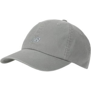 New Balance Standard Men’s and Women’s Unisex 6-Panel Curved Brim Adjustable Cotton Twill(V 2.0 – Slate/Slate Logo)