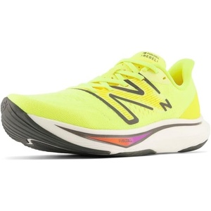 New Balance Womens FuelCell Rebel V3Running Shoe | Road Running Shoes(Cosmic Pineapple/Blacktop/Neon Dragonfly)