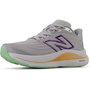 New Balance Women’s FuelCell Walker Elite V1 Walking Shoe(Pearl Grey/Prism Purple/Dried Orange)