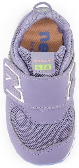 image:imageNew Balance Baby Boys 574 Newb HookandLoop Sneakers Casual ShoesAstral PurpleClear Yellow