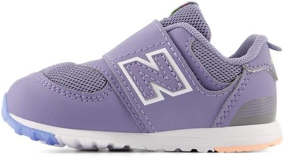 image:imageNew Balance Baby Boys 574 Newb HookandLoop Sneakers Casual ShoesAstral PurpleClear Yellow