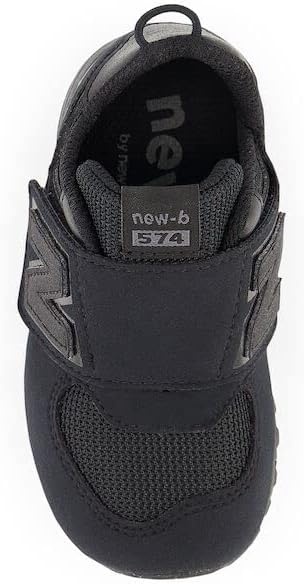 image:imageNew Balance Baby Boys 574 Newb HookandLoop Sneakers Casual ShoesBlackBlack