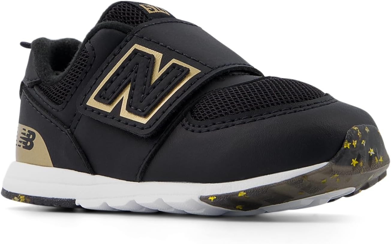 image:imageNew Balance Baby Boys 574 Newb HookandLoop Sneakers Casual ShoesBlackGold