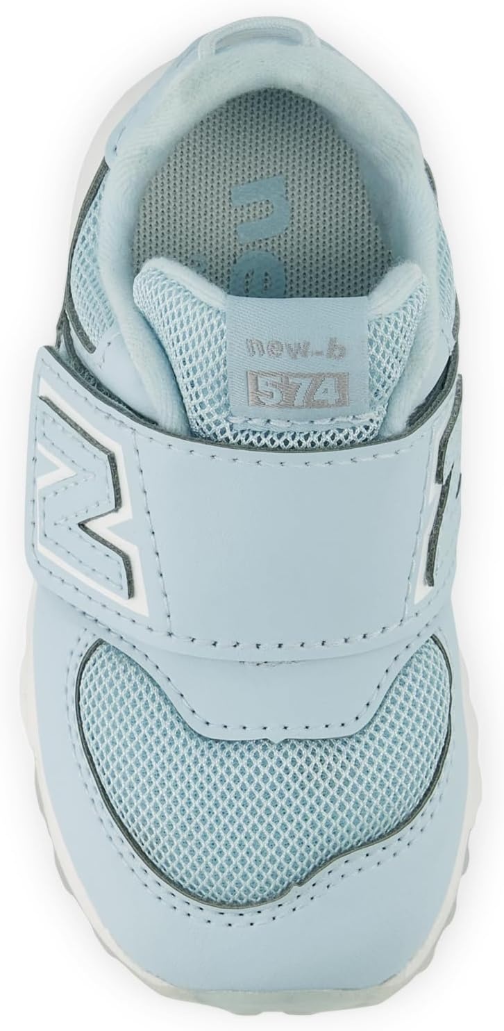 image:imageNew Balance Baby Boys 574 Newb HookandLoop Sneakers Casual ShoesFrosted GlassSilver Metalic