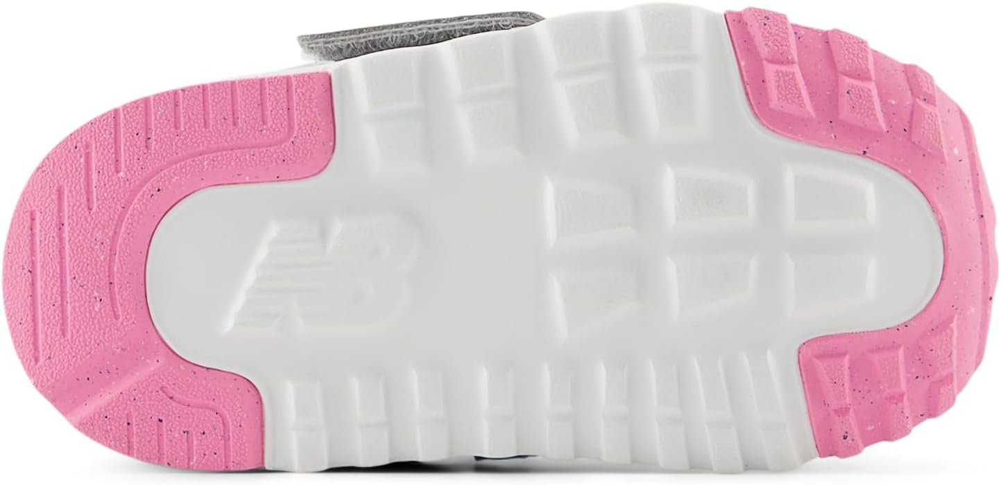 image:imageNew Balance Baby Boys 574 Newb HookandLoop Sneakers Casual ShoesGrey MatterSignal Pink