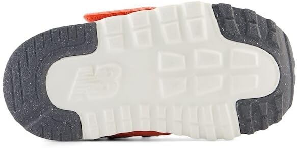 image:imageNew Balance Baby Boys 574 Newb HookandLoop Sneakers Casual ShoesGulf RedWhite