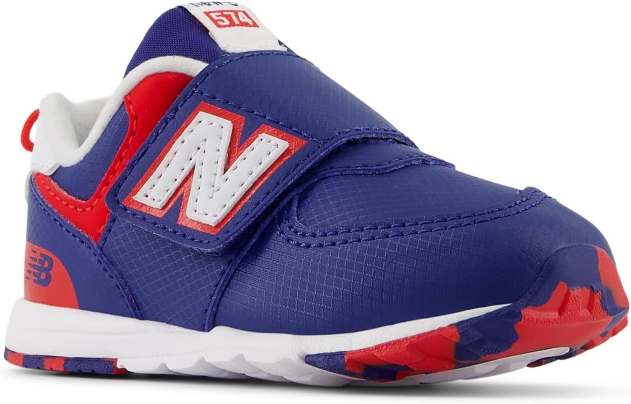 image:imageNew Balance Baby Boys 574 Newb HookandLoop Sneakers Casual ShoesInkwellWhite