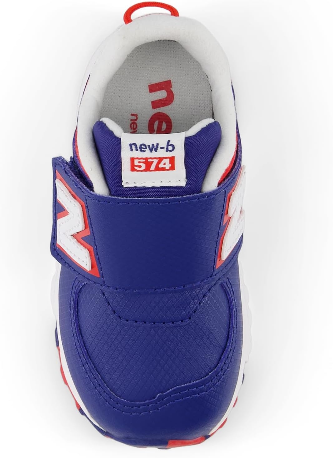 image:imageNew Balance Baby Boys 574 Newb HookandLoop Sneakers Casual ShoesInkwellWhite