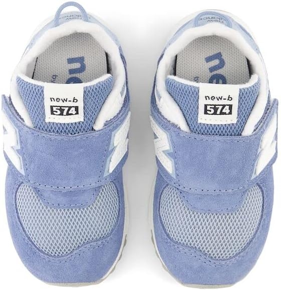 image:imageNew Balance Baby Boys 574 Newb HookandLoop Sneakers Casual ShoesMercury BlueWhite