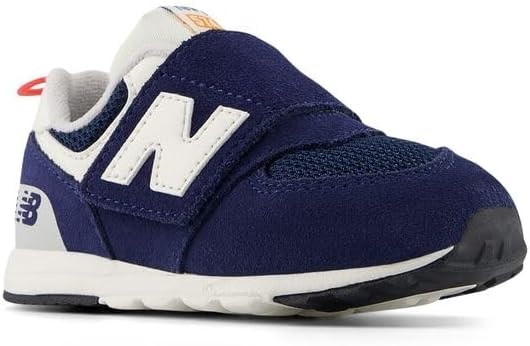 image:imageNew Balance Baby Boys 574 Newb HookandLoop Sneakers Casual ShoesNb NavyBlast Red
