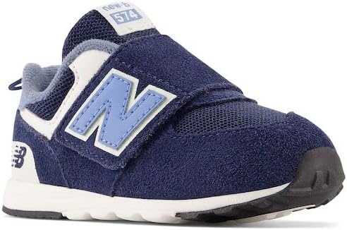 image:imageNew Balance Baby Boys 574 Newb HookandLoop Sneakers Casual ShoesNb NavyHeritage Blue