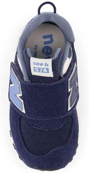 image:imageNew Balance Baby Boys 574 Newb HookandLoop Sneakers Casual ShoesNb NavyHeritage Blue