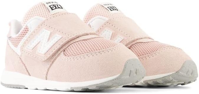 image:imageNew Balance Baby Boys 574 Newb HookandLoop Sneakers Casual ShoesQuartz PinkWhite