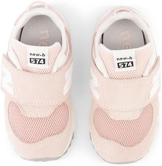 image:imageNew Balance Baby Boys 574 Newb HookandLoop Sneakers Casual ShoesQuartz PinkWhite