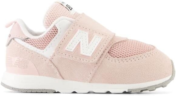 image:imageNew Balance Baby Boys 574 Newb HookandLoop Sneakers Casual ShoesQuartz PinkWhite