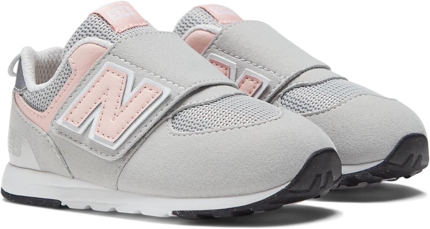 image:imageNew Balance Baby Boys 574 Newb HookandLoop Sneakers Casual ShoesRain CloudPink Haze