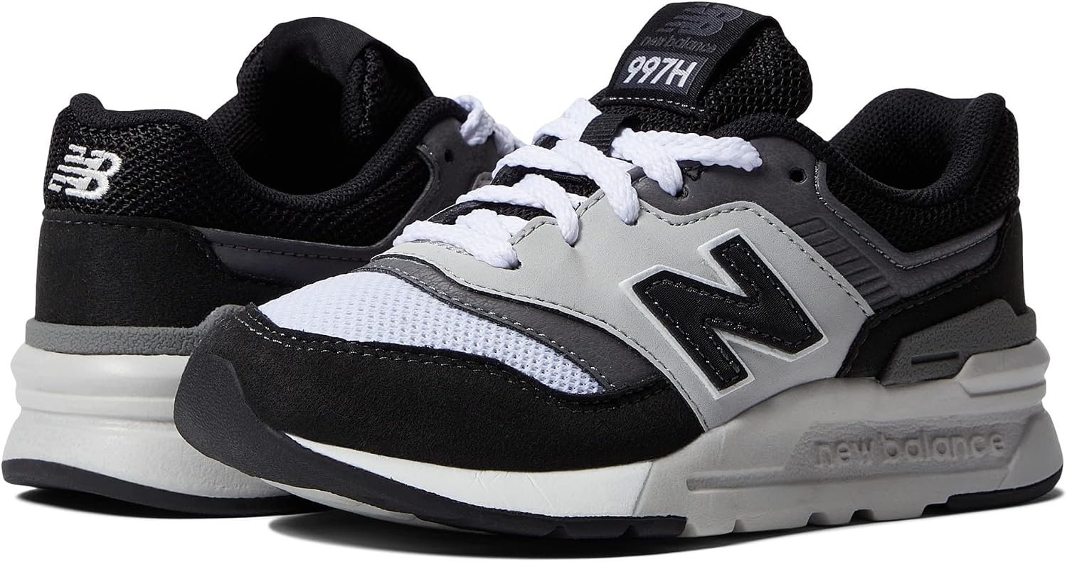 image:imageNew Balance Baby Boys 997h V1 Bungee Sneakers Casual ShoesBlackRain Cloud