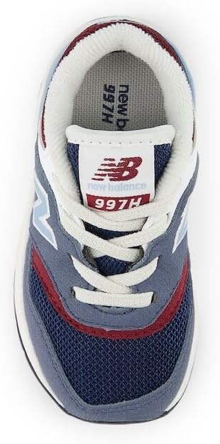 image:imageNew Balance Baby Boys 997h V1 Bungee Sneakers Casual ShoesDark Arctic GreyNb NavyMercury Red