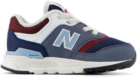 image:imageNew Balance Baby Boys 997h V1 Bungee Sneakers Casual ShoesDark Arctic GreyNb NavyMercury Red