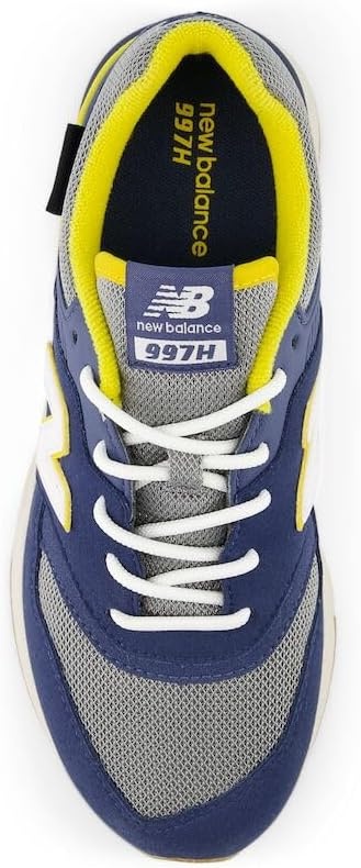 image:imageNew Balance Baby Boys 997h V1 Bungee Sneakers Casual ShoesNb NavyVintage IndigoGinger Lemon