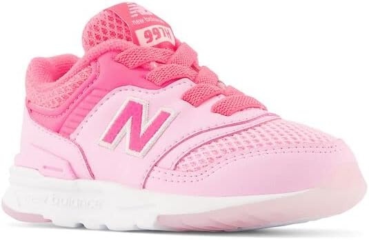 image:imageNew Balance Baby Boys 997h V1 Bungee Sneakers Casual ShoesNeon PinkOrbit Pink